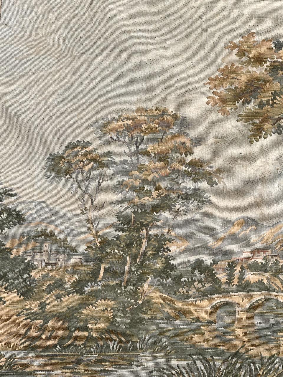 Hübscher französischer Jacquard-Wandteppich 