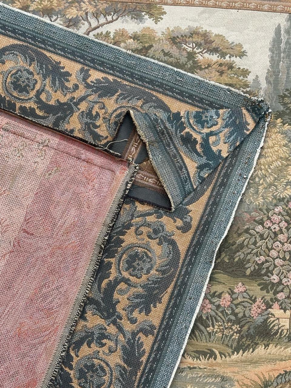 Hübscher französischer Jacquard-Wandteppich 