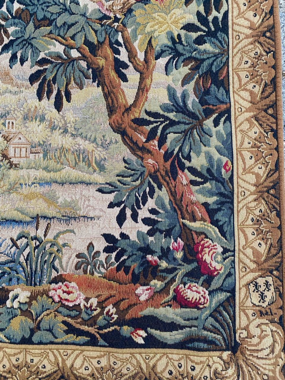 Pretty Vintage French Jaquar Tapestry 5