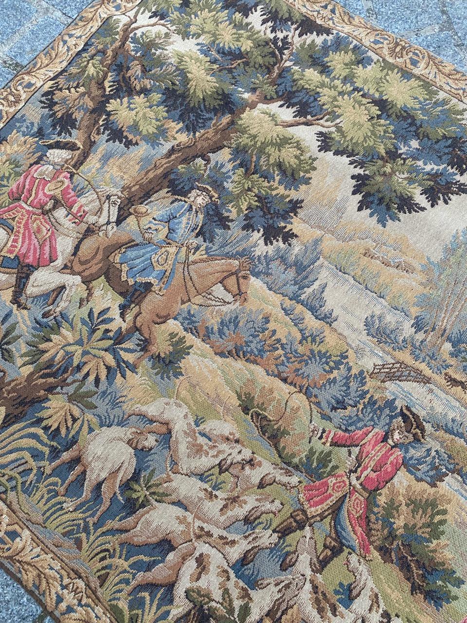 Pretty Vintage French Jaquar Tapestry 5