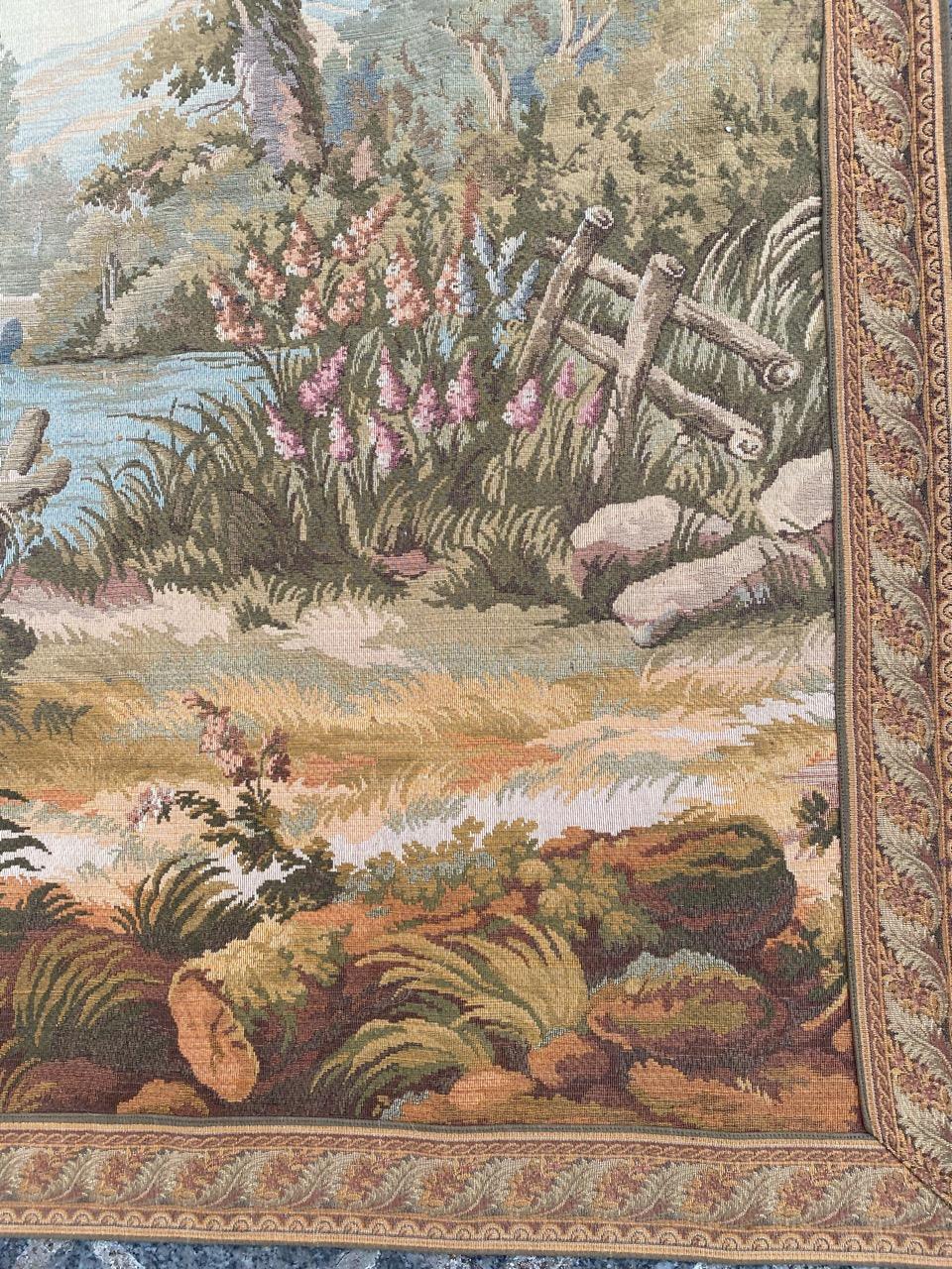 Pretty Vintage French Jaquar Tapestry 6
