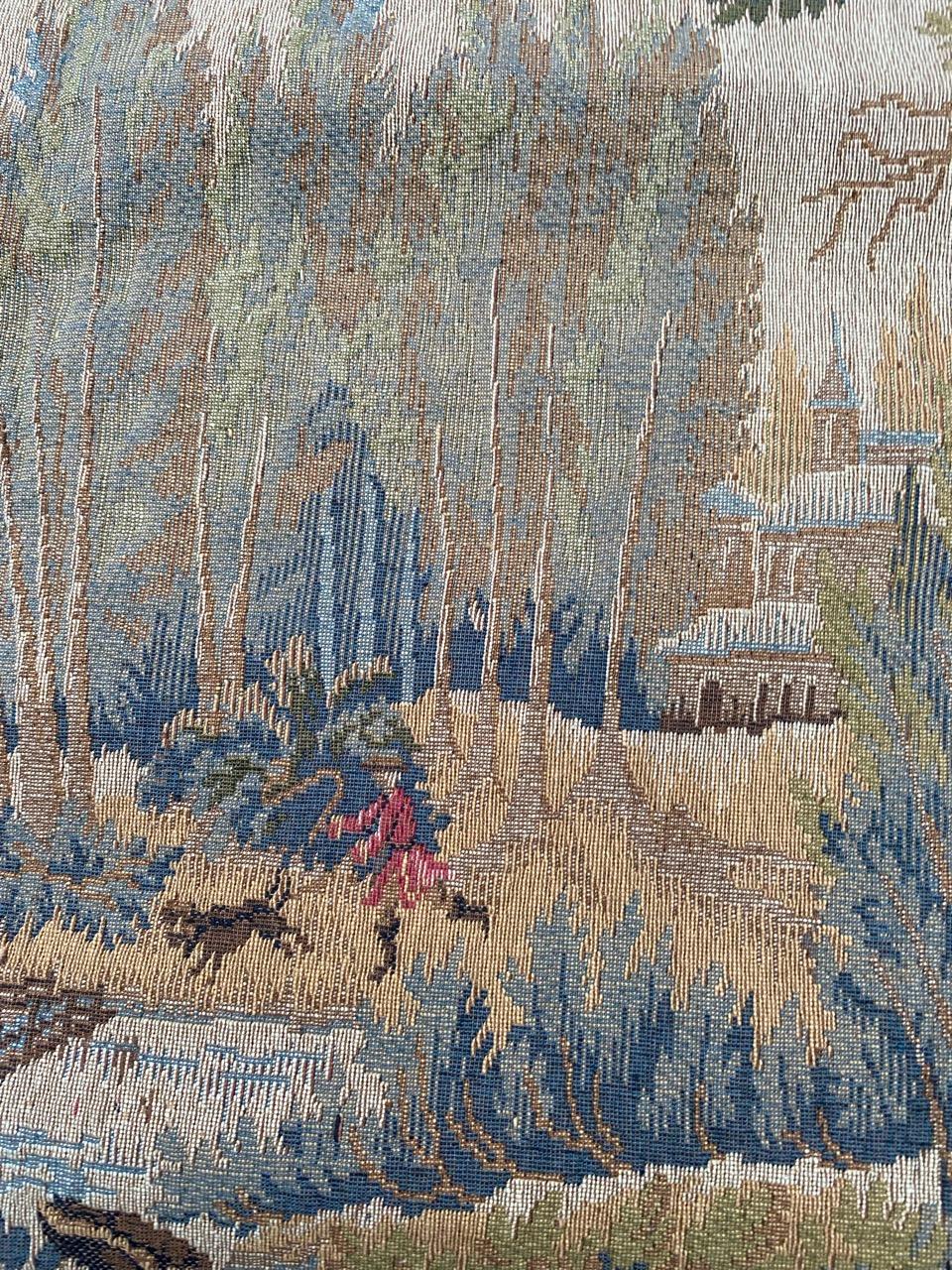 Pretty Vintage French Jaquar Tapestry 6