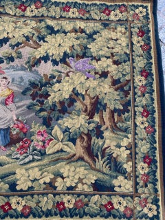 Bobyrug’s Pretty Vintage French Jaquar Tapestry