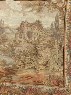 Bobyrug’s Pretty Vintage French Jaquar Tapestry