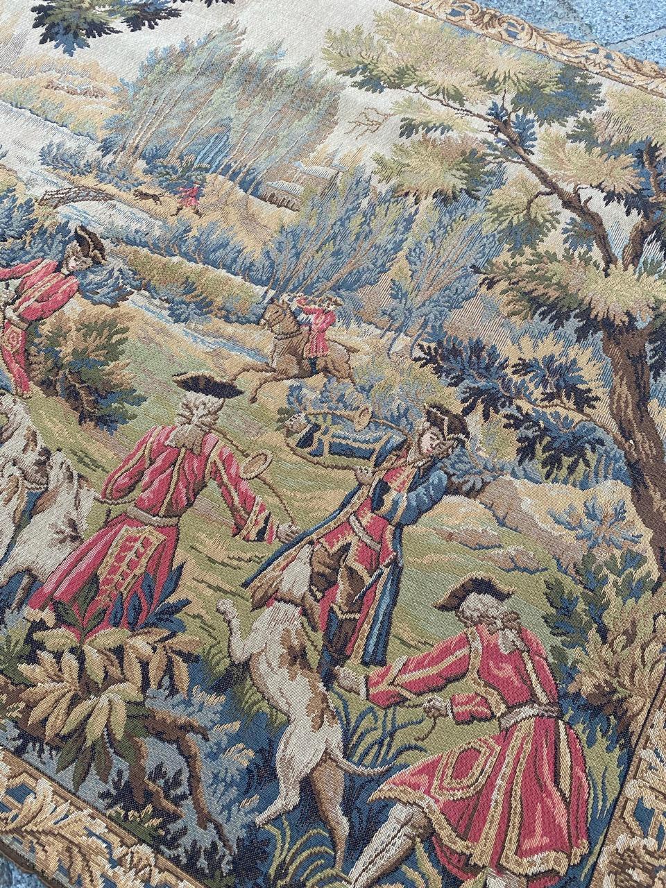 Pretty Vintage French Jaquar Tapestry 2