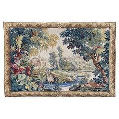 Pretty Vintage French Jaquar Tapestry Pretty Vintage French Jaquar Tapestry