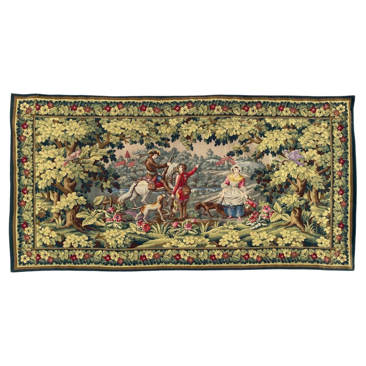 Bobyrug’s Pretty Vintage French Jaquar Tapestry