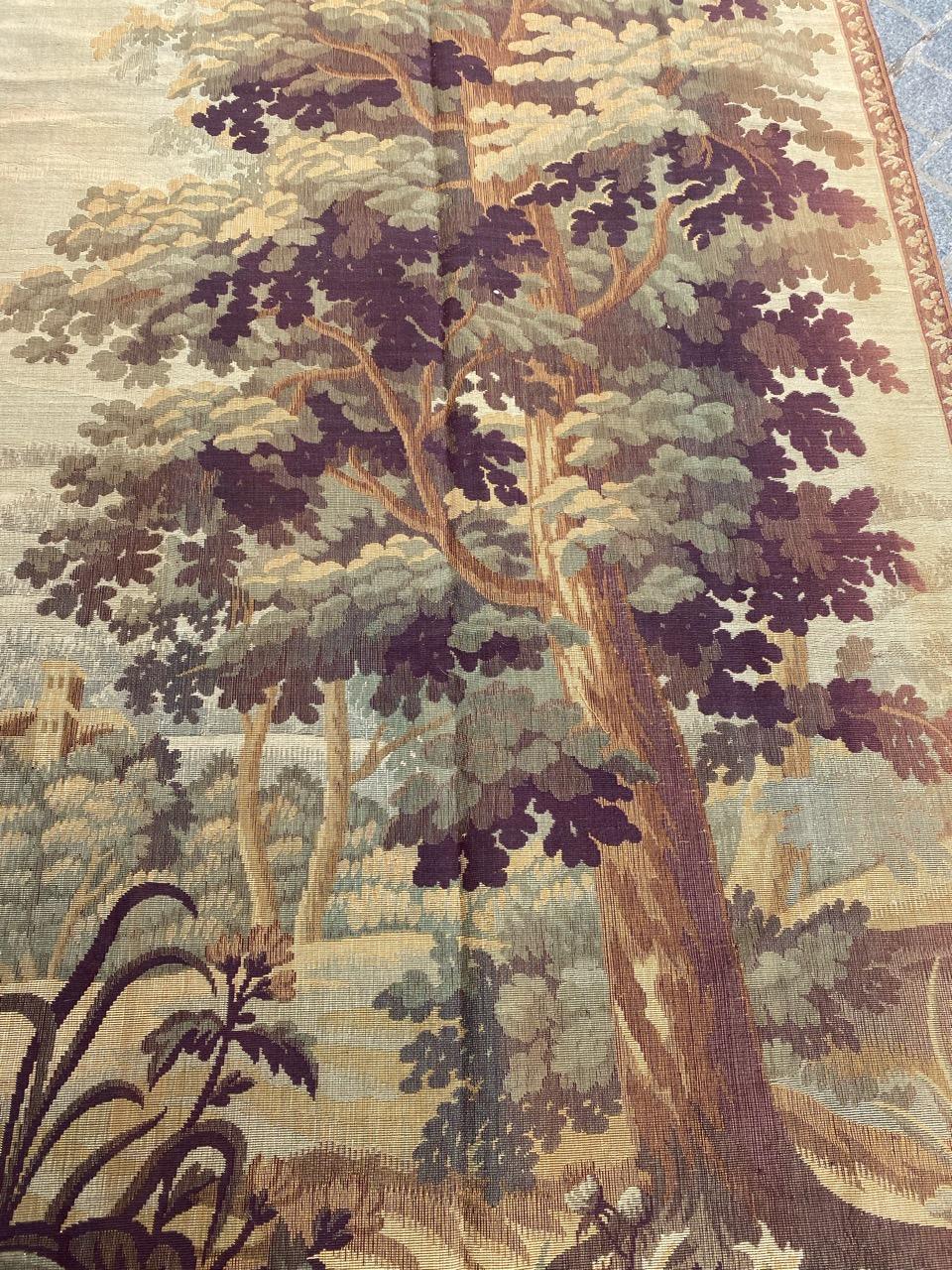 Pretty Vintage French Jaquar Tapestry Panel In Good Condition In Saint Ouen, FR