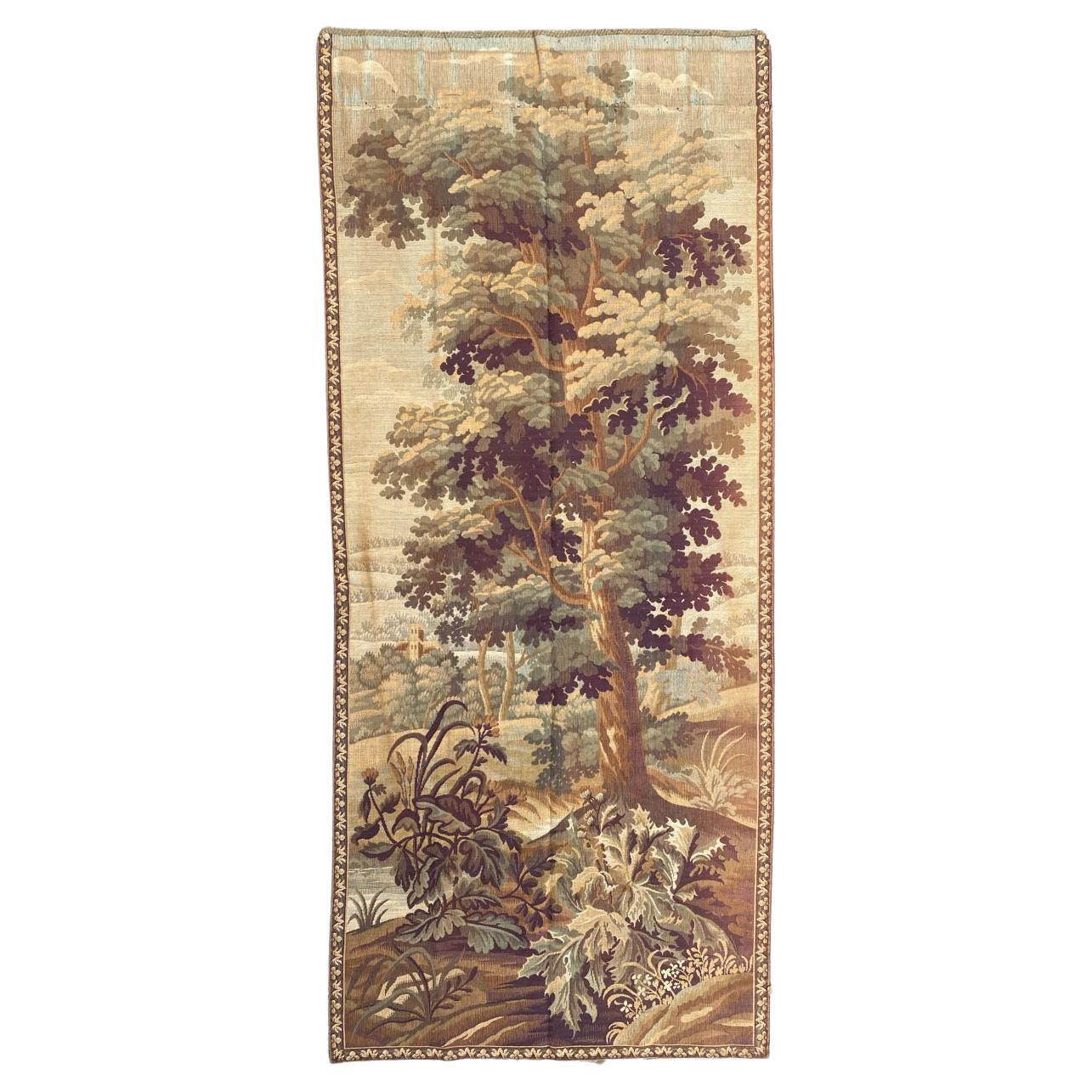 Pretty Vintage French Jaquar Tapestry Panel