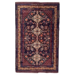 Bobyrug's Hübscher Vintage-Teppich im französischen Shiraz-Stil
