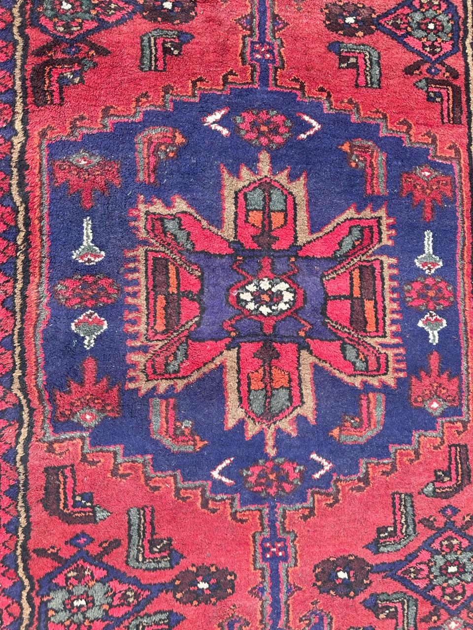 pretty vintage Hamadan rug For Sale 2