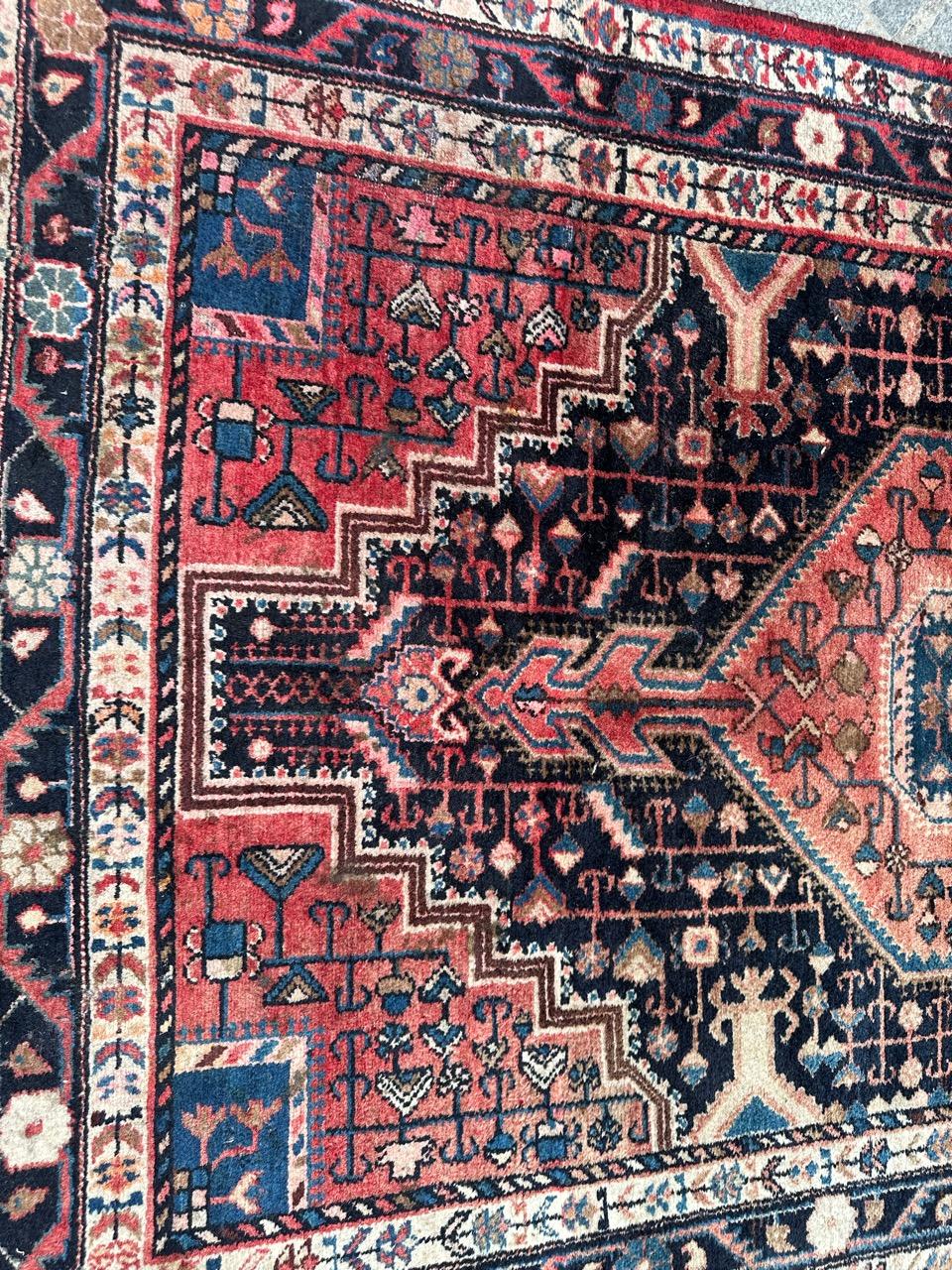 Il bel tappeto vintage Hamadan di Bobyrug in vendita 8