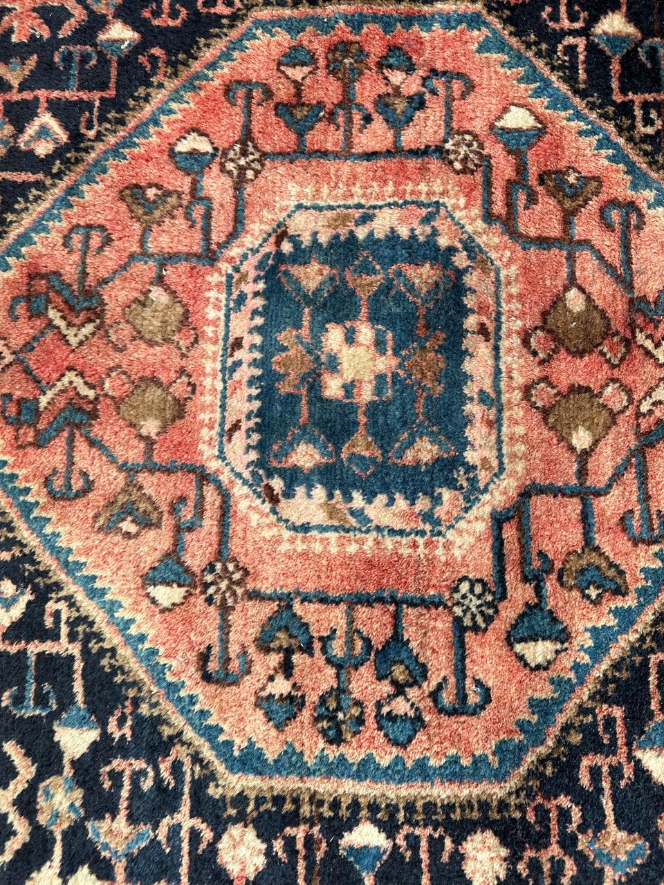 Bobyrug’s Pretty vintage Hamadan rug  For Sale 10