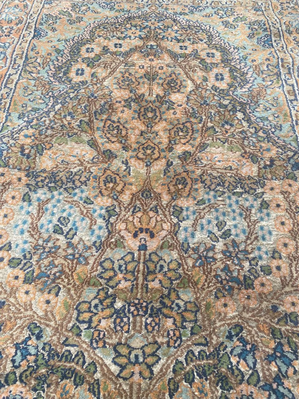 Bobyrug's Hübscher alter indischer Punjab-Teppich  im Angebot 2