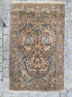 Bobyrug's Hübscher alter indischer Punjab-Teppich