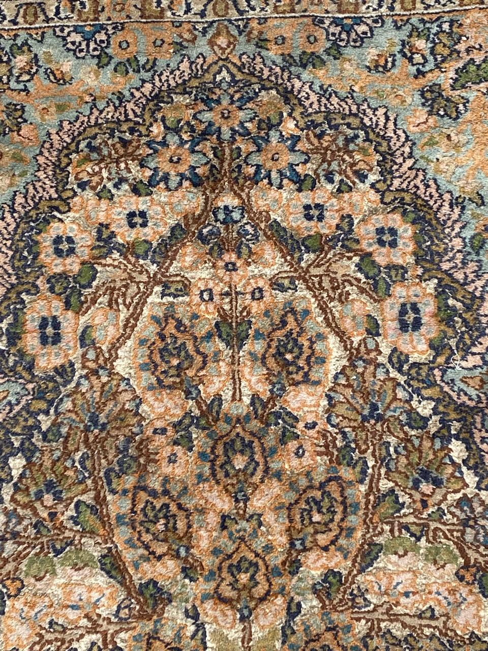 Bobyrug's Hübscher alter indischer Punjab-Teppich  (Kaschan) im Angebot