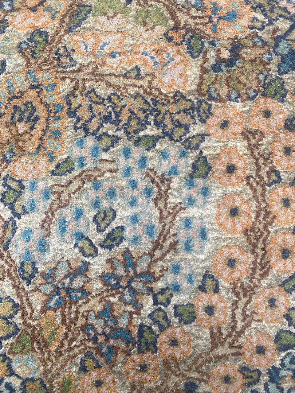 Bobyrug's Hübscher alter indischer Punjab-Teppich  (Handgeknüpft) im Angebot