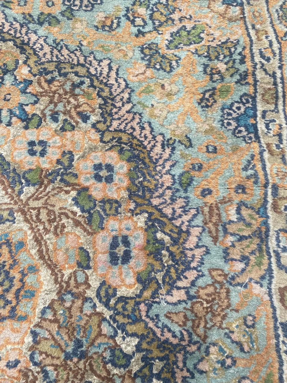 Bobyrug's Hübscher alter indischer Punjab-Teppich  (20. Jahrhundert) im Angebot