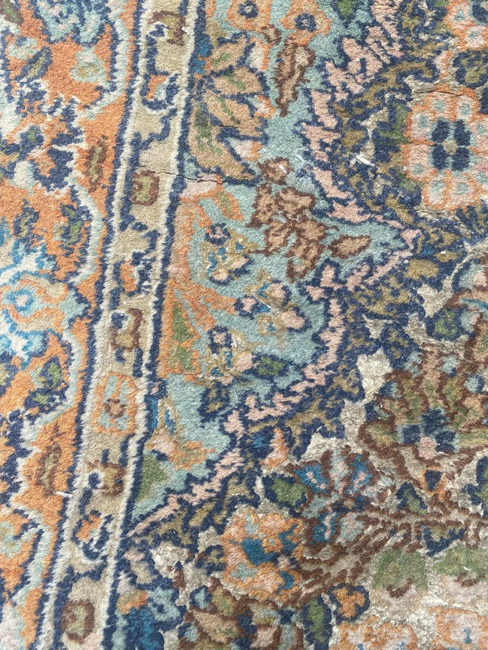 Bobyrug's Hübscher alter indischer Punjab-Teppich  (Wolle) im Angebot