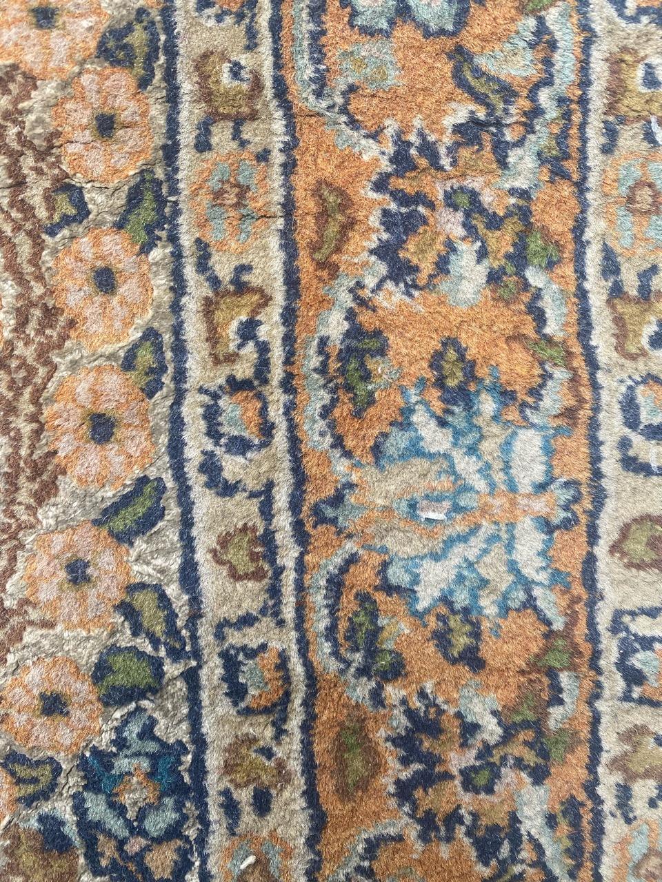 Bobyrug's Hübscher alter indischer Punjab-Teppich  im Angebot 1