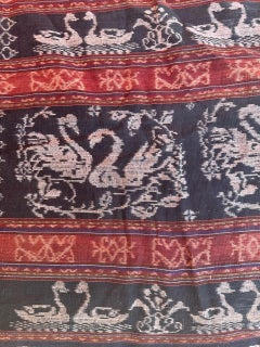 Bobyrug’s Vintage Indonesian Ikat Tapestry or Tablecloth