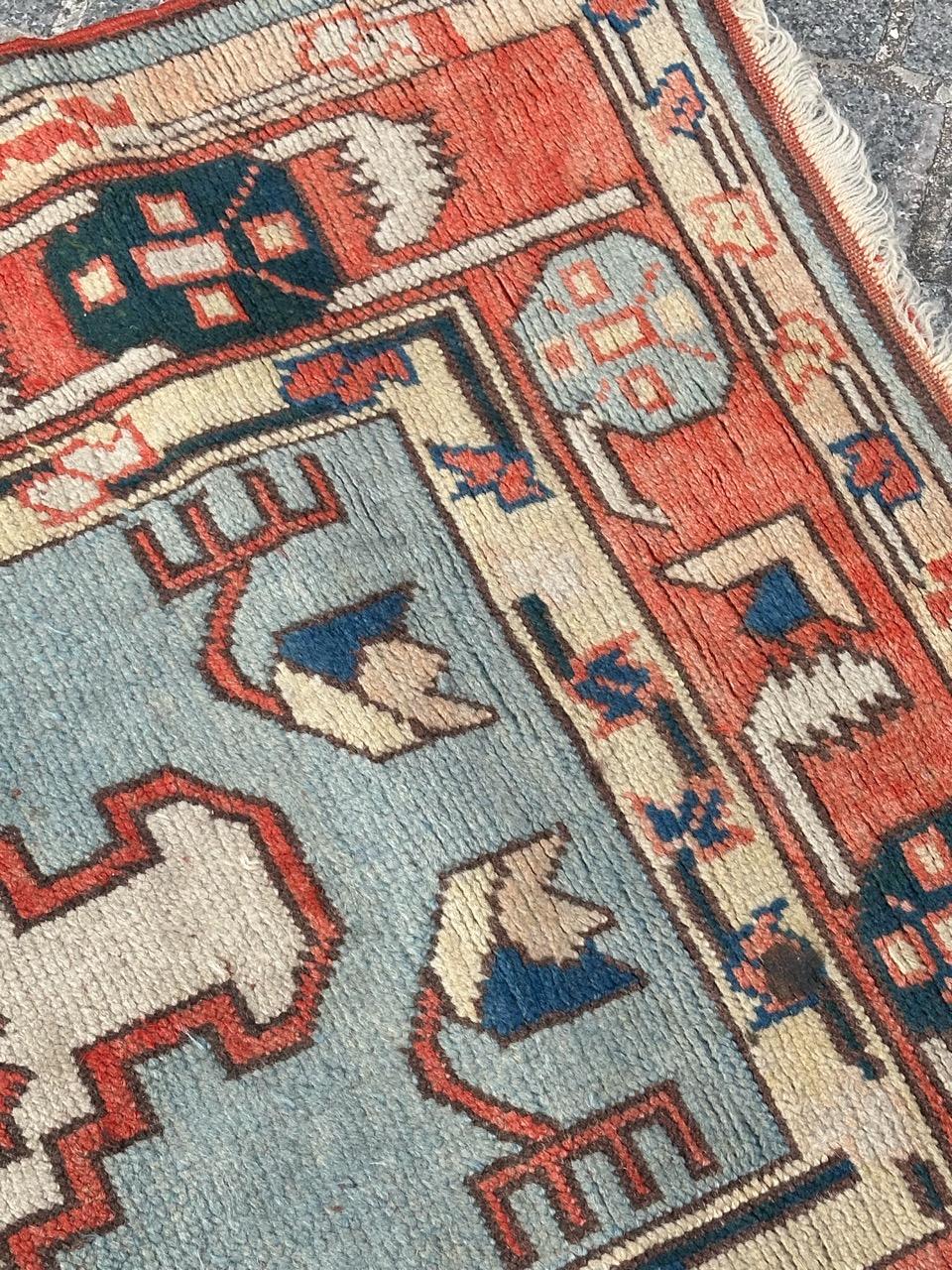 Hübscher türkischer Vintage-Teppich aus Izmir im Angebot 8
