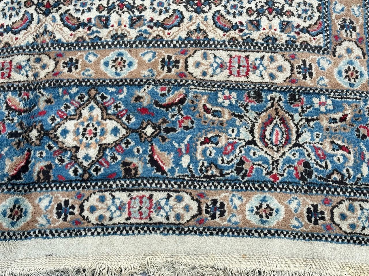 Annodato a mano Grazioso tappeto vintage Dorokhsh di grandi dimensioni in vendita