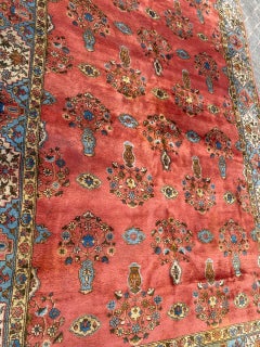 Bobyrug’s Pretty Vintage Large Transylvanian Rug