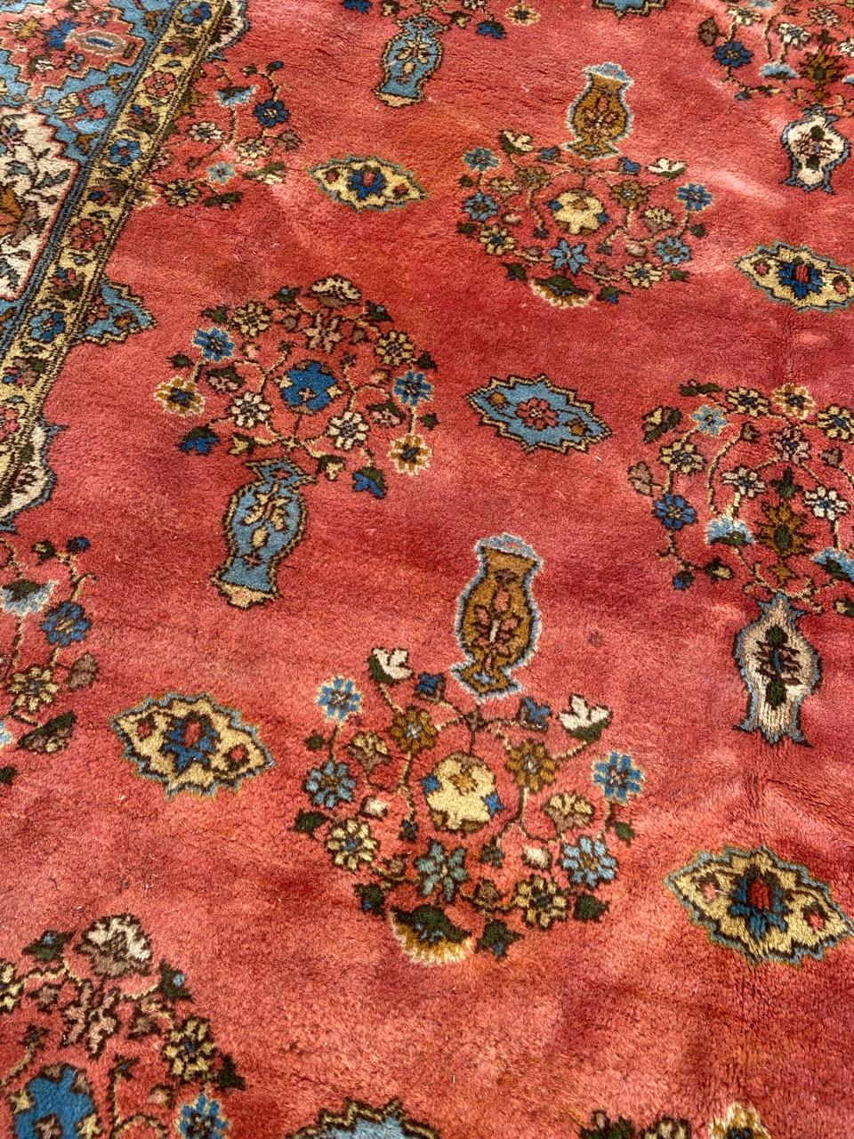 Bobyrug's Hübscher Großer Transsylvanischer Teppich im Vintage-Stil im Angebot 1