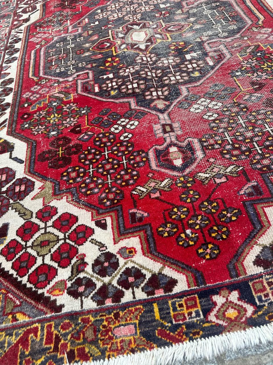 Bonita alfombra mazlaghan vintage en venta 10