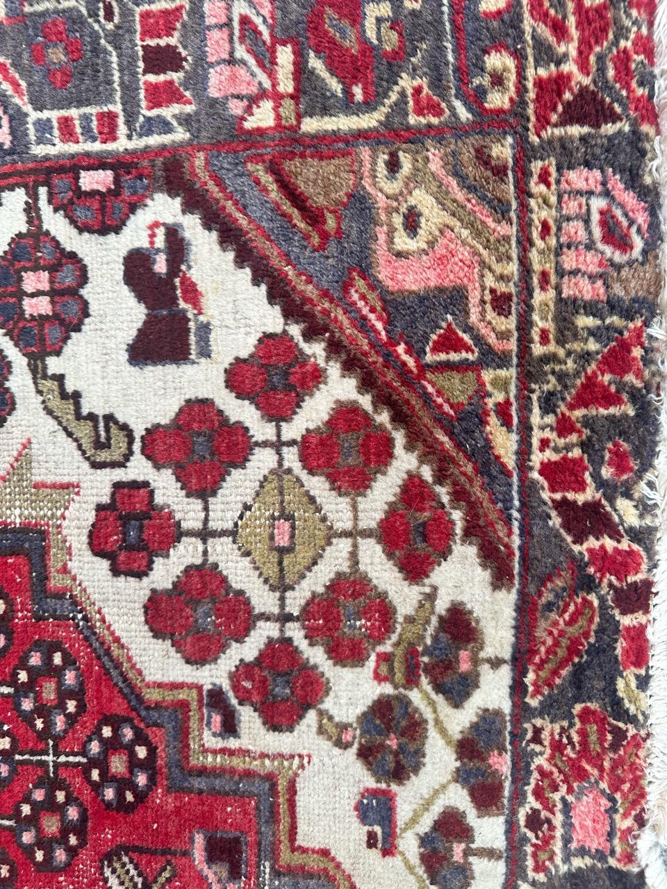 Bonita alfombra mazlaghan vintage en venta 11