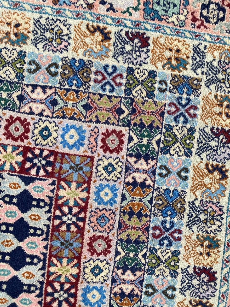 Joli tapis marocain vintage de Rabat en vente 3