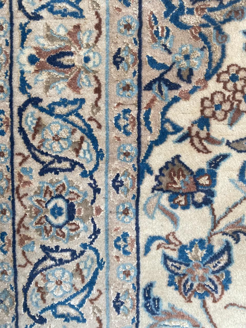 Pretty Vintage Nain Rug For Sale 4