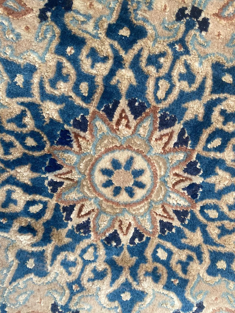 Pretty Vintage Nain Rug For Sale 6