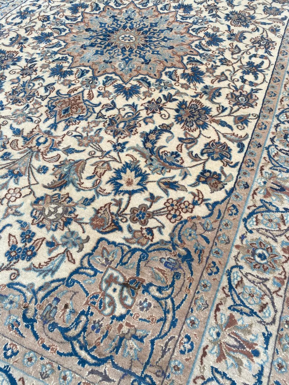 Nain-Teppich im Vintage-Stil im Angebot 8