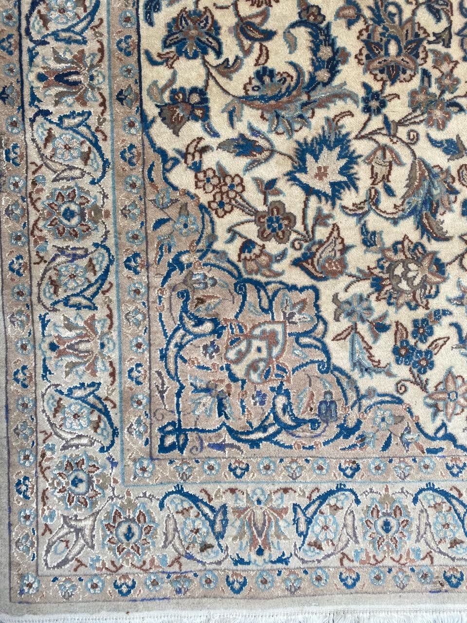 Nain-Teppich im Vintage-Stil (Kaschan) im Angebot