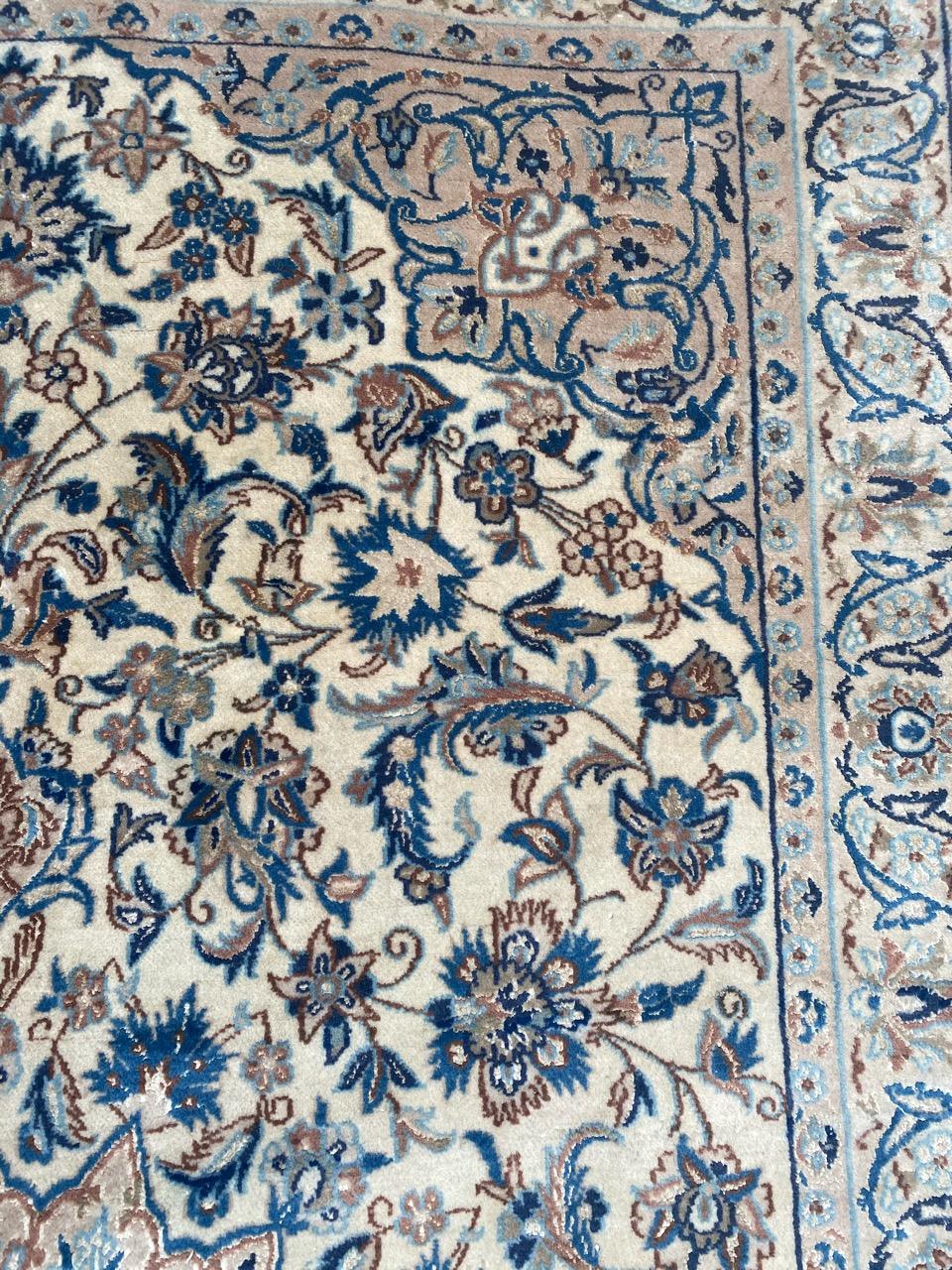 Nain-Teppich im Vintage-Stil im Angebot 1