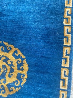 Pretty Vintage Nepalese Tibetan Rug