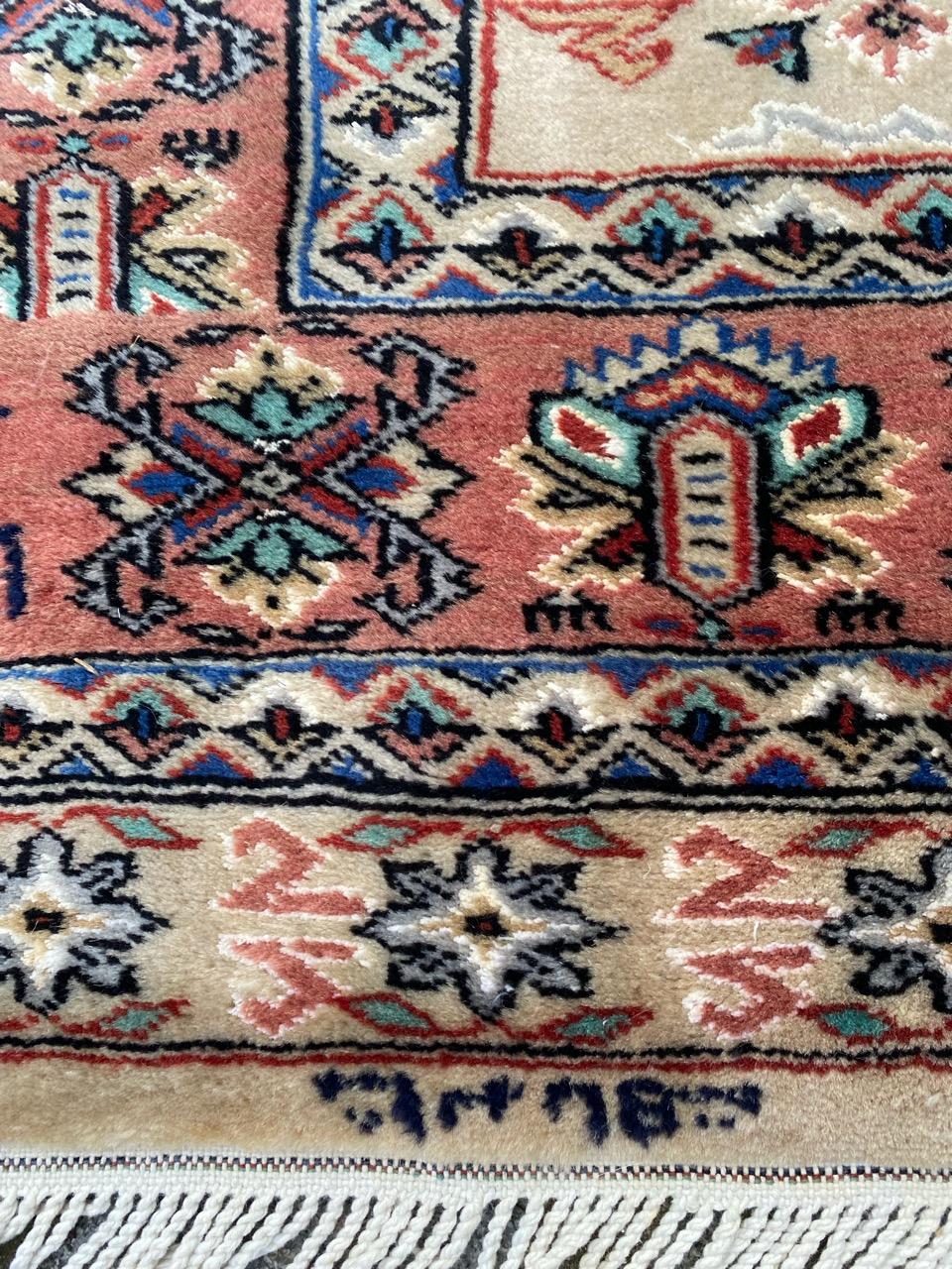Bobyrugs hübscher pakistanischer Vintage-Teppich im Angebot 2