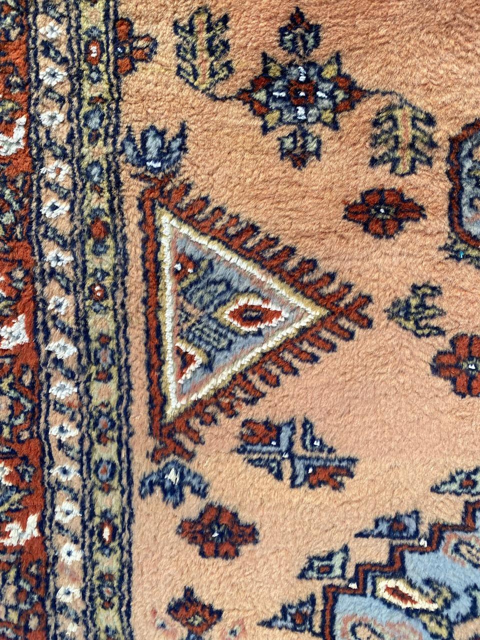Bobyrugs hübscher pakistanischer Vintage-Teppich im Angebot 3