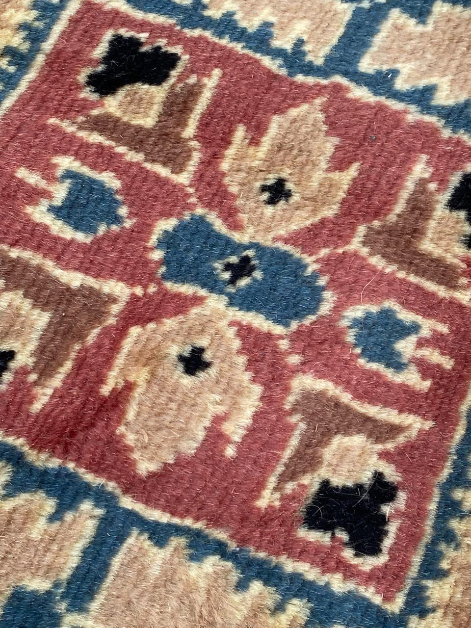 Bobyrug’s Pretty Vintage Pakistani Rug For Sale 4