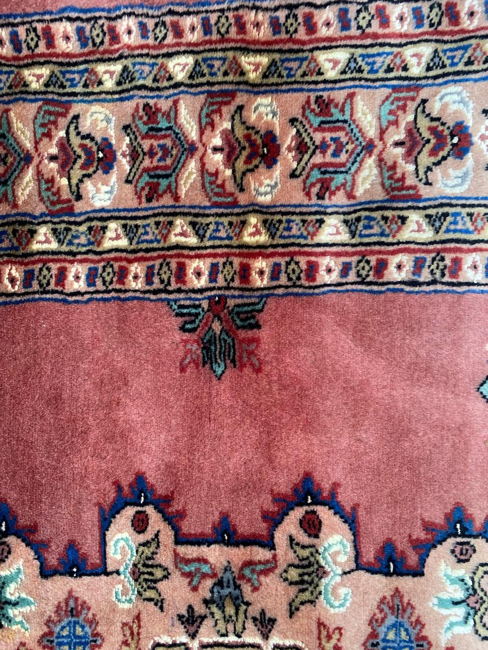 Bobyrugs hübscher pakistanischer Vintage-Teppich im Angebot 5