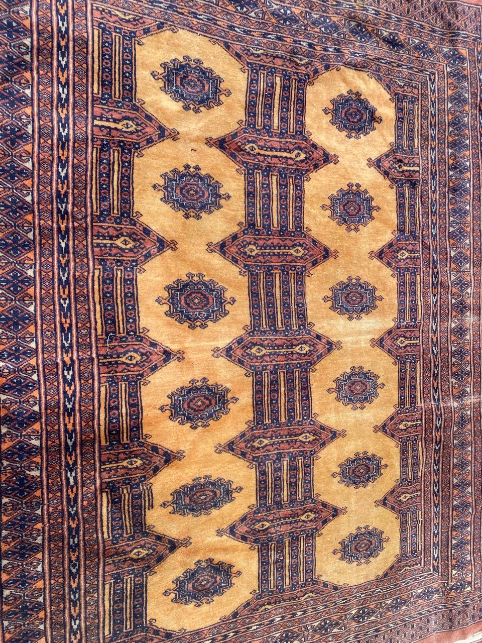 Bobyrug’s Pretty Vintage Pakistani Rug For Sale 7