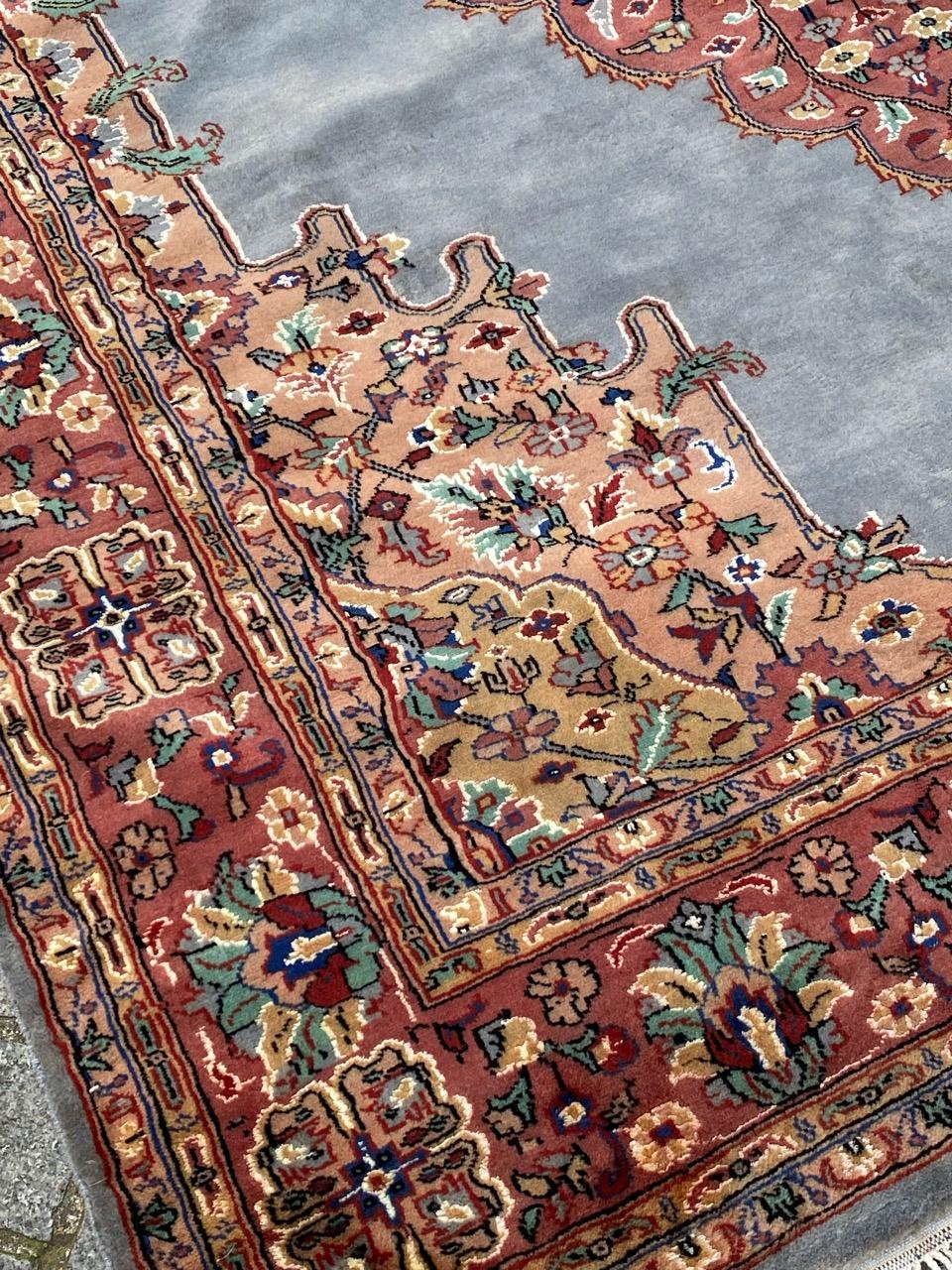 Bobyrug’s Pretty Vintage Pakistani Rug For Sale 1