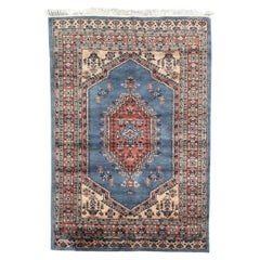 Bobyrugs hübscher pakistanischer Vintage-Teppich