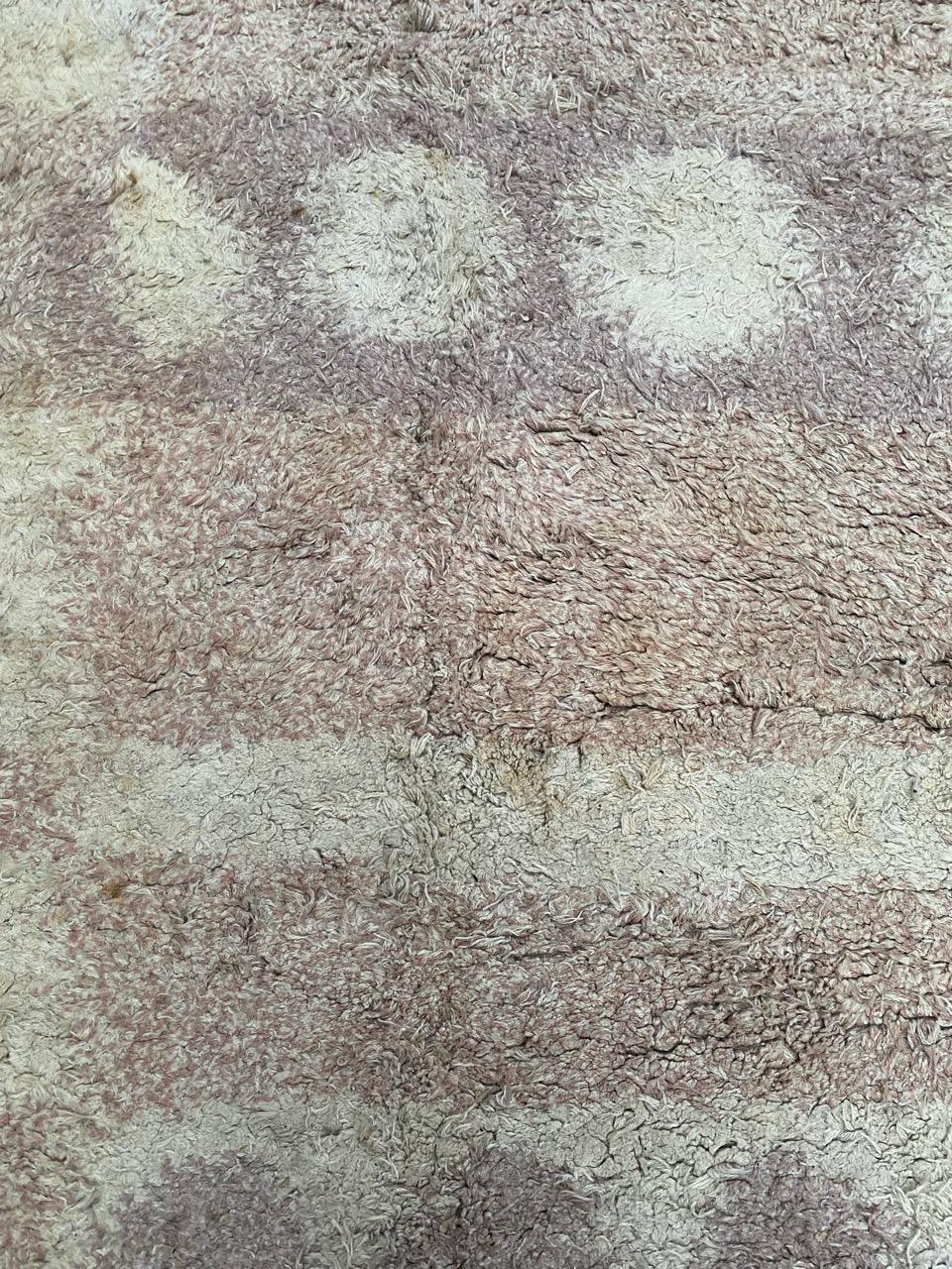 Bobyrugs hübscher skandinavischer 70er-Jahre-Teppich im Vintage-Stil (Wolle) im Angebot