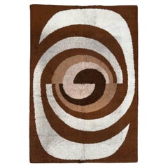 Pretty Vintage Scandinavian 70’s Rug