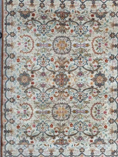 Pretty vintage Tunisian rug