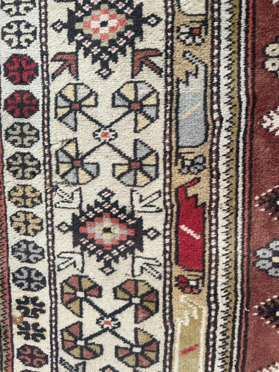 Bonita alfombra vintage turca de Anatolia en venta 5