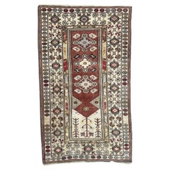Pretty vintage Turkish Anatolian rug
